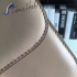 Valentino lock leather shoulder bag beige